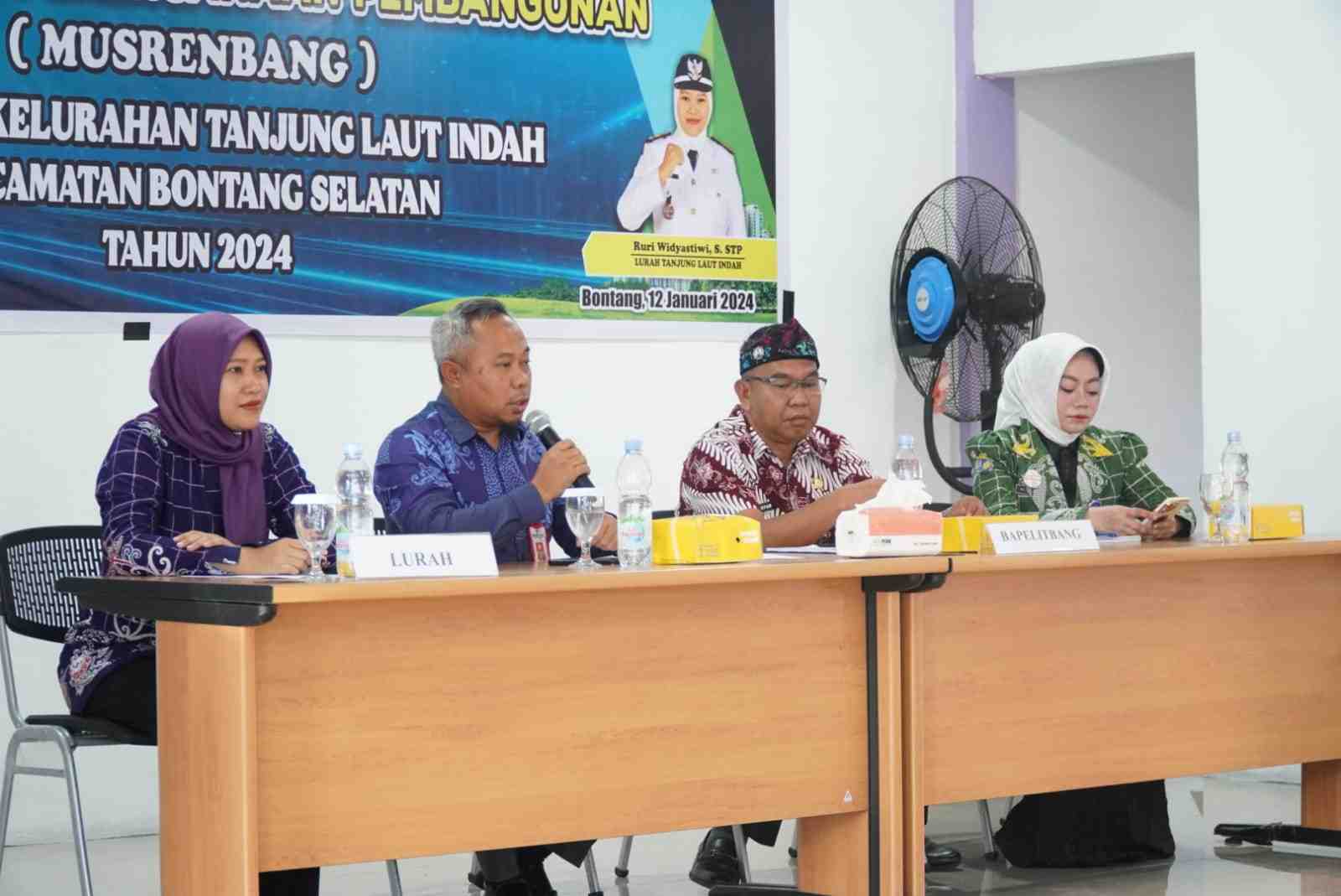Staf Ahli Syahruddin Hadiri Musrenbang Kelurahan Tanjung Laut Indah